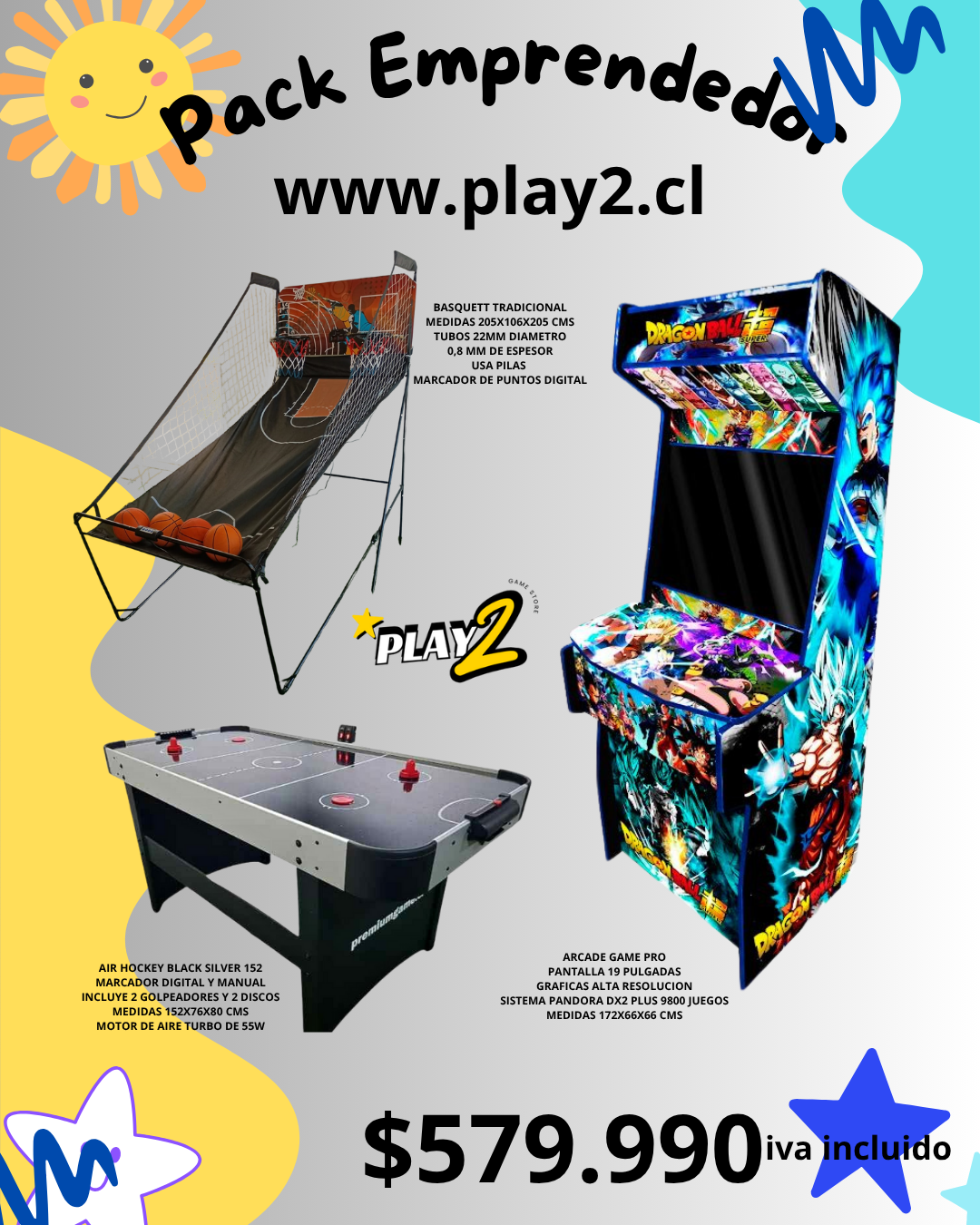 Pack Emprendedor Triple N°2