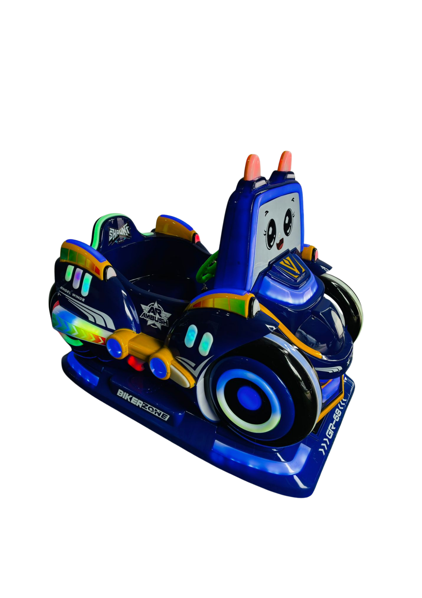 KIDDIE AUTO BLUE MP5 VIDEO MUSICALES