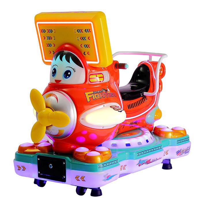 KIDDIE AVION ORANGE MP5 CON VIDEOS MUSICALES