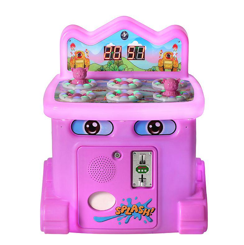 JUEGO ELECTRÓNICO GOLPEA EL TOPO ROBOT PINK MINI SPLASH