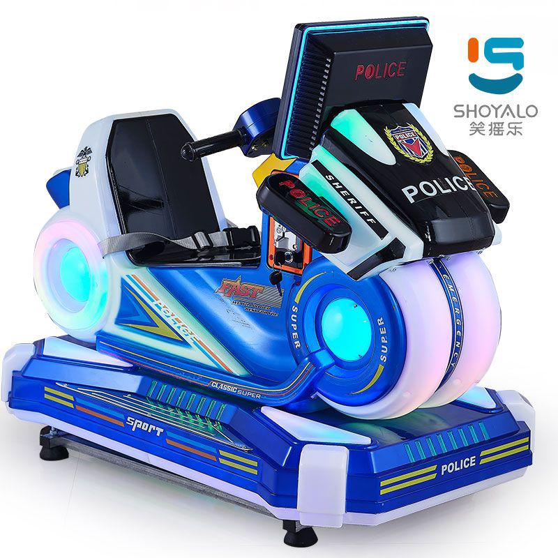 KIDDIE MOTO POLICE MP5 CON VIDEOS MUSICALES